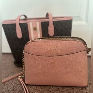 Nanette Lepore Rose Pink Bag Set